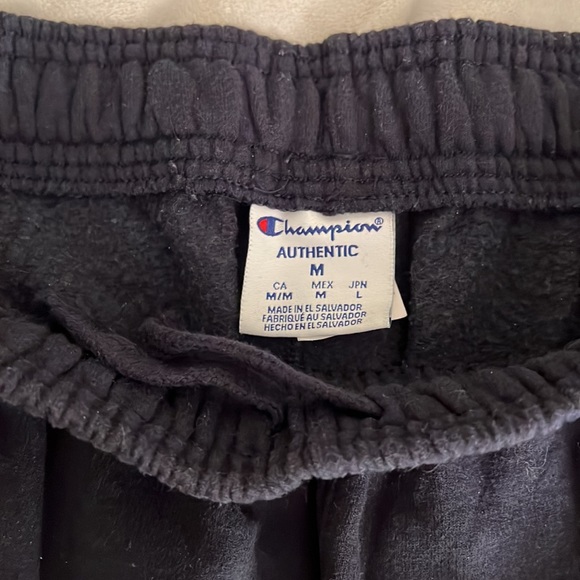 Medium navy blue Champion sweatpants - Picture 2 of 3